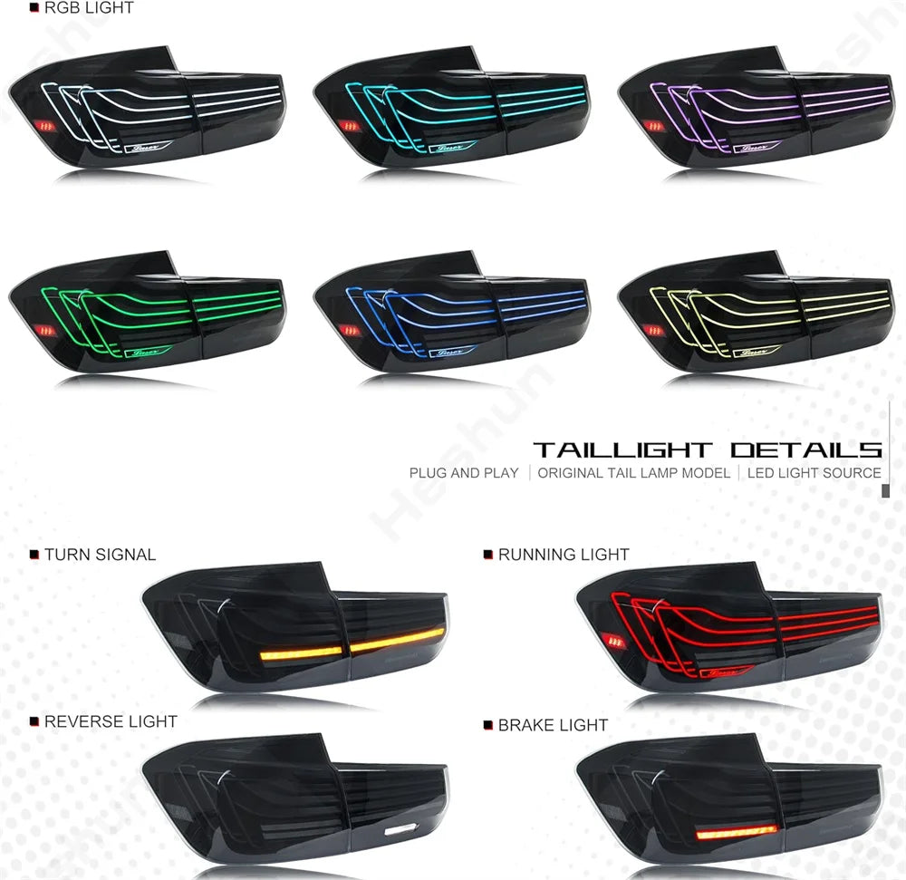 BMW F30 F80 RGB Tail Lights