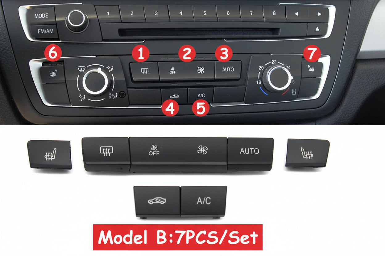 F Series Dash Button Replacements
