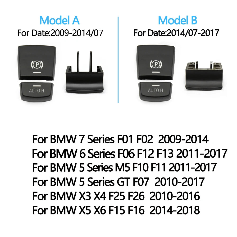 BMW F Series Parking Brake Button & AUTO Switch