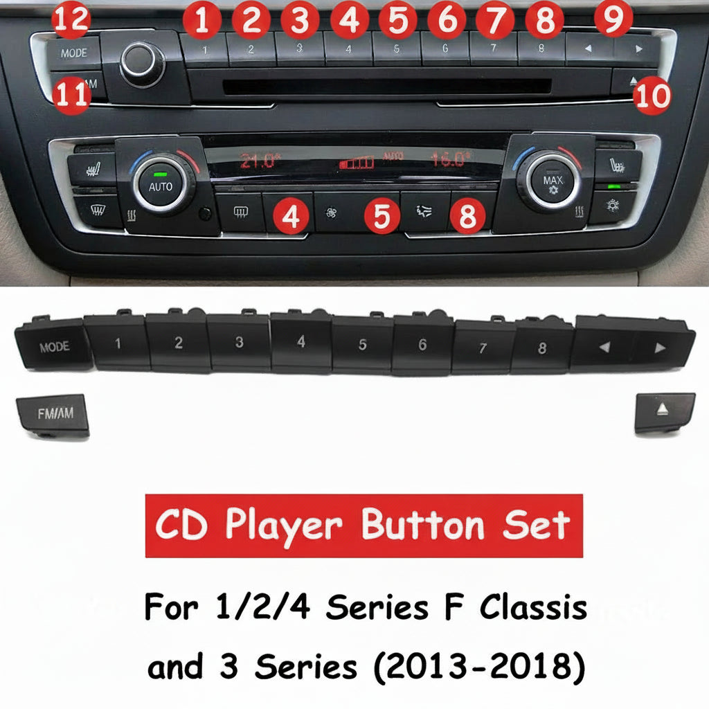 F Series Dash Button Replacements
